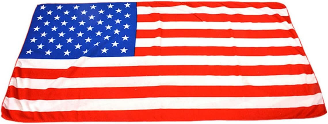 American flag Beach Towel Personal